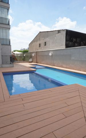 Apartamento à venda com 45m², 1 quarto e 1 vagaPiscina