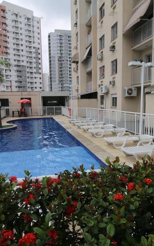 Apartamento à venda com 48m², 2 quartos e 1 vagaÁrea comum - Piscina