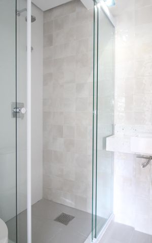 Apartamento para alugar com 59m², 2 quartos e 1 vagaBanheiro da Suíte 1