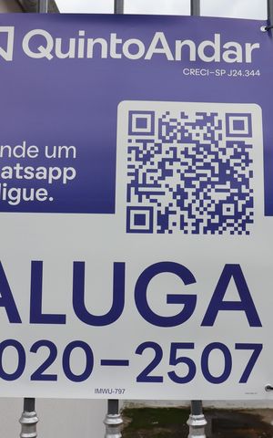 Casa para alugar com 85m², 2 quartos e 1 vagaPlaca