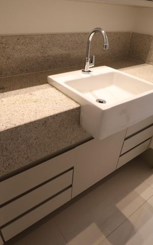 Apartamento para alugar com 109m², 3 quartos e 2 vagasBanheiro Social