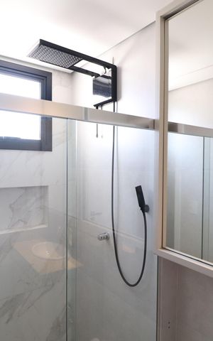 Apartamento para alugar com 109m², 3 quartos e 2 vagasBanheiro do Quarto 1