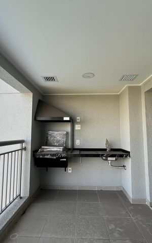 Apartamento à venda com 69m², 1 quarto e 1 vagaVaranda gourmet