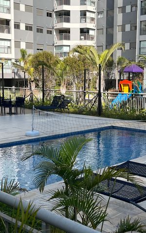 Apartamento à venda com 69m², 1 quarto e 1 vagaÁrea comum - Piscina