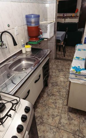 Apartamento à venda com 46m², 2 quartos e 1 vagaCozinha e Área de Serviço