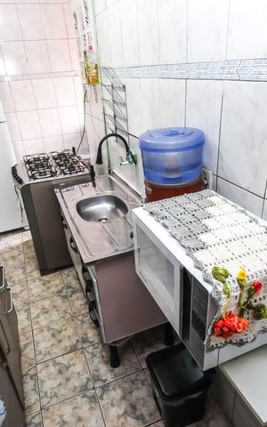 Apartamento à venda com 46m², 2 quartos e 1 vagaCozinha e Área de Serviço