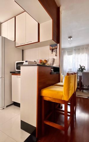 Apartamento à venda com 54m², 2 quartos e 2 vagasCozinha