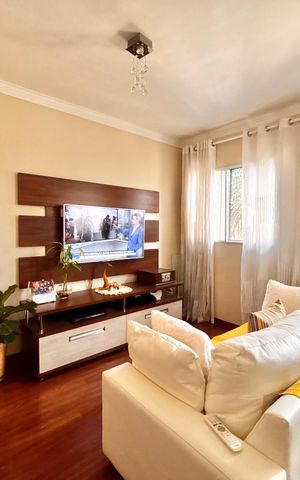 Apartamento à venda com 54m², 2 quartos e 2 vagasSala