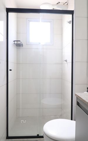 Apartamento para alugar com 50m², 2 quartos e 1 vagaBanheiro Social