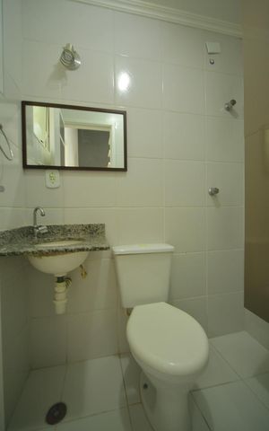 Casa de condomínio para alugar com 123m², 2 quartos e 2 vagasLavabo da Sala 