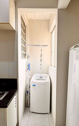 Apartamento para alugar com 42m², 1 quarto e 1 vaga Apartamento para alugar com 42m², 1 quarto e 1 vagaÁrea de serviço