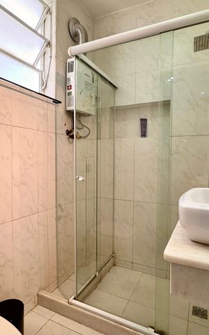 Apartamento para alugar com 42m², 1 quarto e 1 vaga Apartamento para alugar com 42m², 1 quarto e 1 vagaBanheiro