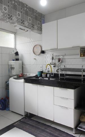 Casa de condomínio para alugar com 95m², 3 quartos e 1 vagaCozinha
