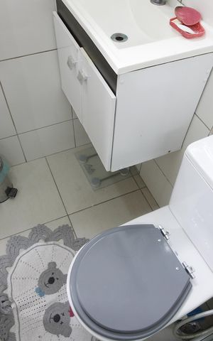 Casa de condomínio para alugar com 95m², 3 quartos e 1 vagaBanheiro da Suíte 1