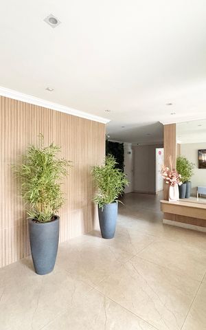Apartamento para alugar com 62m², 2 quartos e 2 vagas Apartamento para alugar com 62m², 2 quartos e 2 vagasHall de entrada