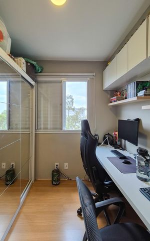 Apartamento à venda com 39m², 2 quartos e 1 vaga Apartamento à venda com 39m², 2 quartos e 1 vagaQUARTO 2
