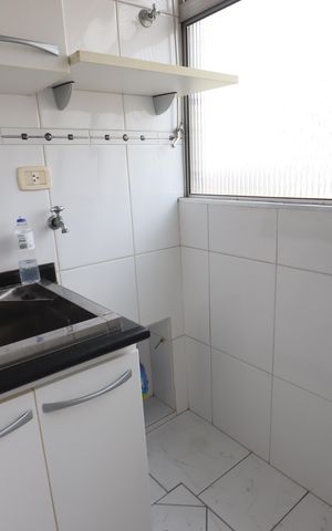 Apartamento à venda com 50m², 2 quartos e 1 vagaLavanderia