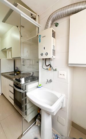 Apartamento para alugar com 42m², 2 quartos e sem vaga Apartamento para alugar com 42m², 2 quartos e sem vagaÁrea de Serviço