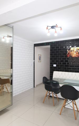 Casa de condomínio para alugar com 110m², 2 quartos e 2 vagasCozinha