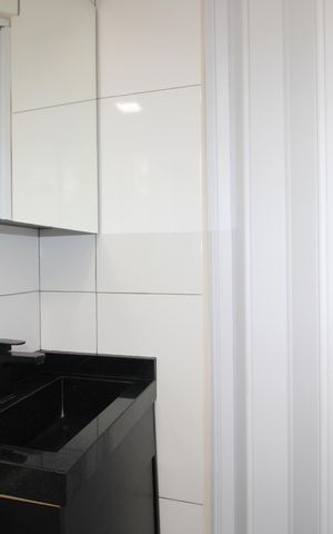Casa de condomínio para alugar com 110m², 2 quartos e 2 vagasBanheiro da Suíte 1