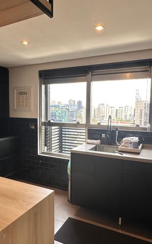 Apartamento para alugar com 90m², 1 quarto e 2 vagas
