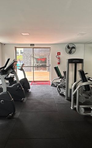 Apartamento para alugar com 90m², 1 quarto e 2 vagas
