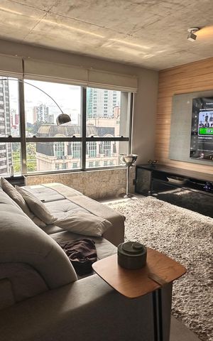 Apartamento para alugar com 90m², 1 quarto e 2 vagas