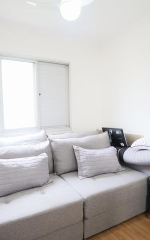 Apartamento à venda com 53m², 2 quartos e 1 vagaQuarto 2