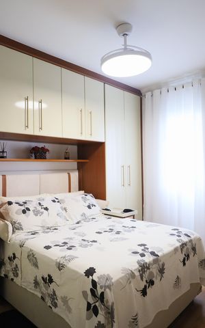 Apartamento à venda com 53m², 2 quartos e 1 vagaQuarto 1