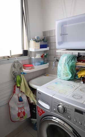 Apartamento à venda com 53m², 2 quartos e 1 vagaCozinha e Área de Serviço