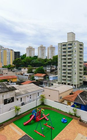 Apartamento à venda com 56m², 4 quartos e 2 vagas Apartamento à venda com 56m², 4 quartos e 2 vagasVista do Quarto 3