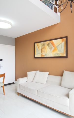 Studio à venda com 48m², 1 quarto e 1 vagaSala