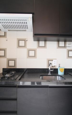 Studio à venda com 48m², 1 quarto e 1 vagaCozinha