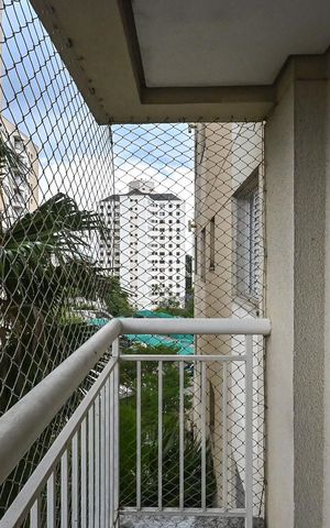 Apartamento à venda com 56m², 2 quartos e 1 vagaVaranda