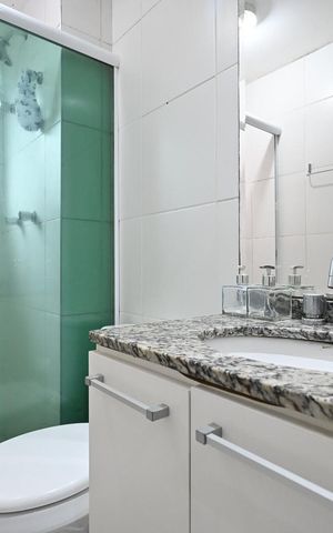 Apartamento à venda com 56m², 2 quartos e 1 vagaBanheiro