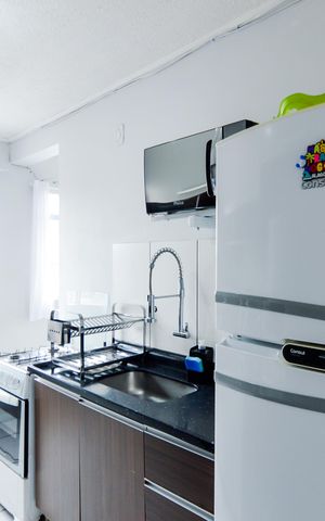 Apartamento à venda com 47m², 2 quartos e 1 vagaCozinha