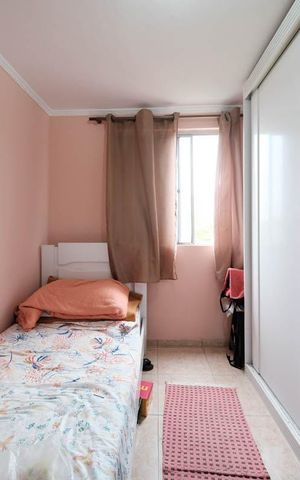 Apartamento à venda com 50m², 2 quartos e 1 vagaQuarto 1