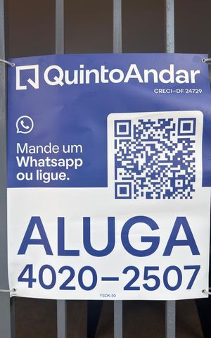 Apartamento para alugar com 60m², 1 quarto e 1 vaga Apartamento para alugar com 60m², 1 quarto e 1 vagaPlaca
