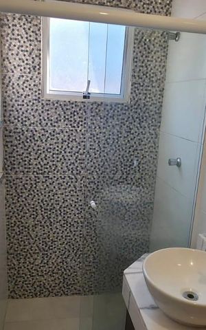 Casa para alugar com 120m², 3 quartos e 1 vaga Casa para alugar com 120m², 3 quartos e 1 vagaBanheiro 1
