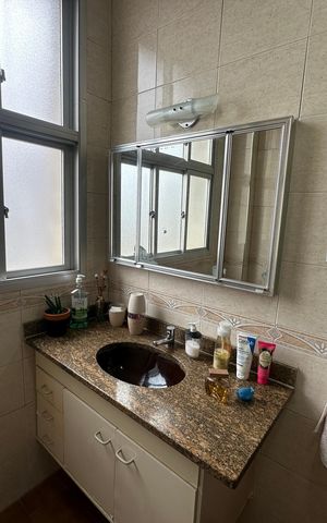 Apartamento para alugar com 96m², 2 quartos e 1 vaga Apartamento para alugar com 96m², 2 quartos e 1 vagaBanheiro 1