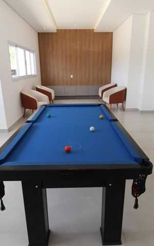 Apartamento para alugar com 60m², 2 quartos e 1 vagaÁrea comum - Sala de Jogos