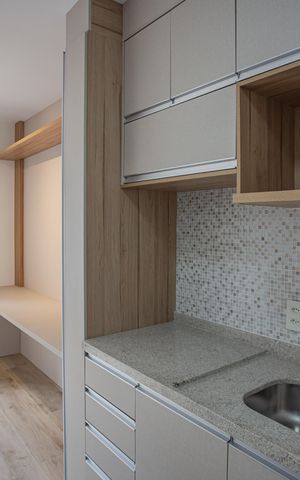 Studio à venda com 19m², 1 quarto e sem vagaCozinha