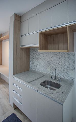 Studio à venda com 19m², 1 quarto e sem vagaCozinha