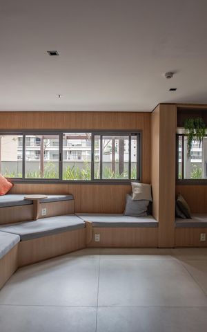 Studio à venda com 19m², 1 quarto e sem vagaÁrea comum - Salão de festas