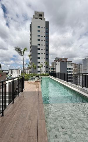 Studio para alugar com 30m², 1 quarto e sem vaga Studio para alugar com 30m², 1 quarto e sem vagaPiscina