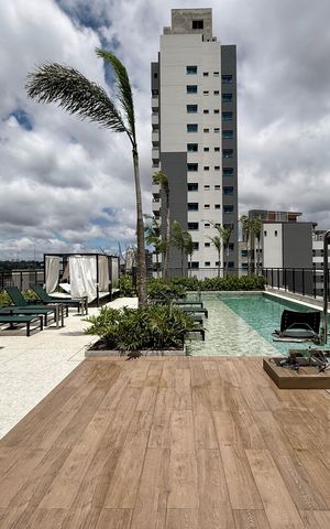 Studio para alugar com 30m², 1 quarto e sem vaga Studio para alugar com 30m², 1 quarto e sem vagaPiscina