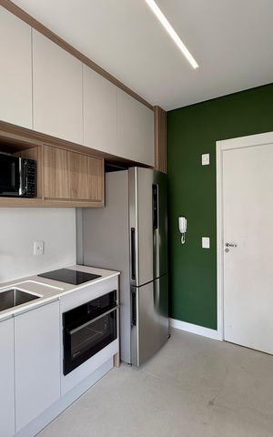Studio para alugar com 30m², 1 quarto e sem vaga Studio para alugar com 30m², 1 quarto e sem vagaCozinha