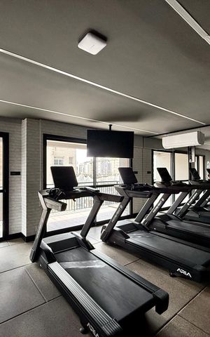 Studio para alugar com 30m², 1 quarto e sem vaga Studio para alugar com 30m², 1 quarto e sem vagaAcademia