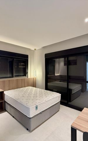 Studio para alugar com 30m², 1 quarto e sem vaga Studio para alugar com 30m², 1 quarto e sem vagaQuarto