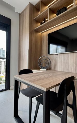 Studio para alugar com 30m², 1 quarto e sem vaga Studio para alugar com 30m², 1 quarto e sem vagaQuarto